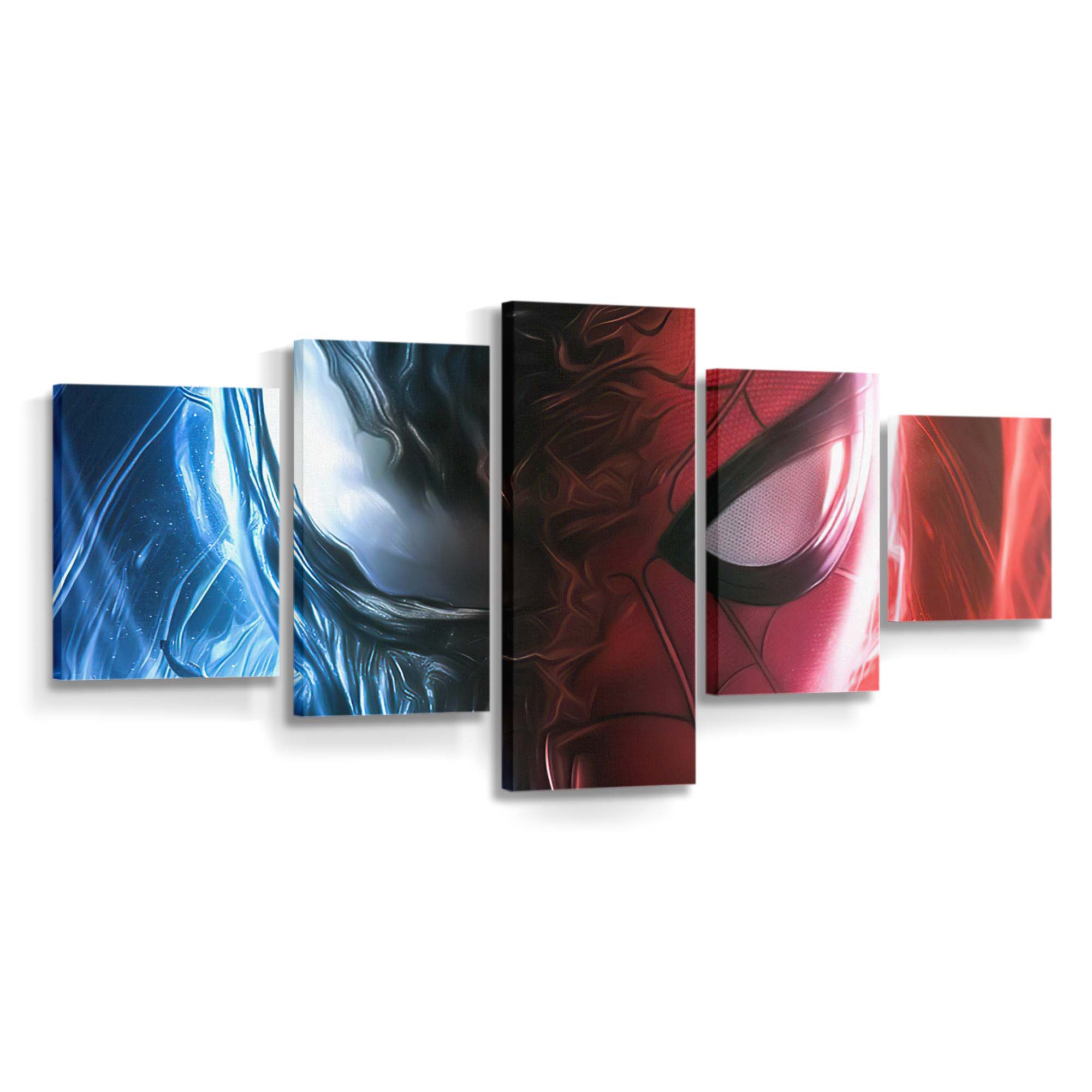 Spider Man X Venom Leinwandbilder | Wanddeko Venom Leinwandbild