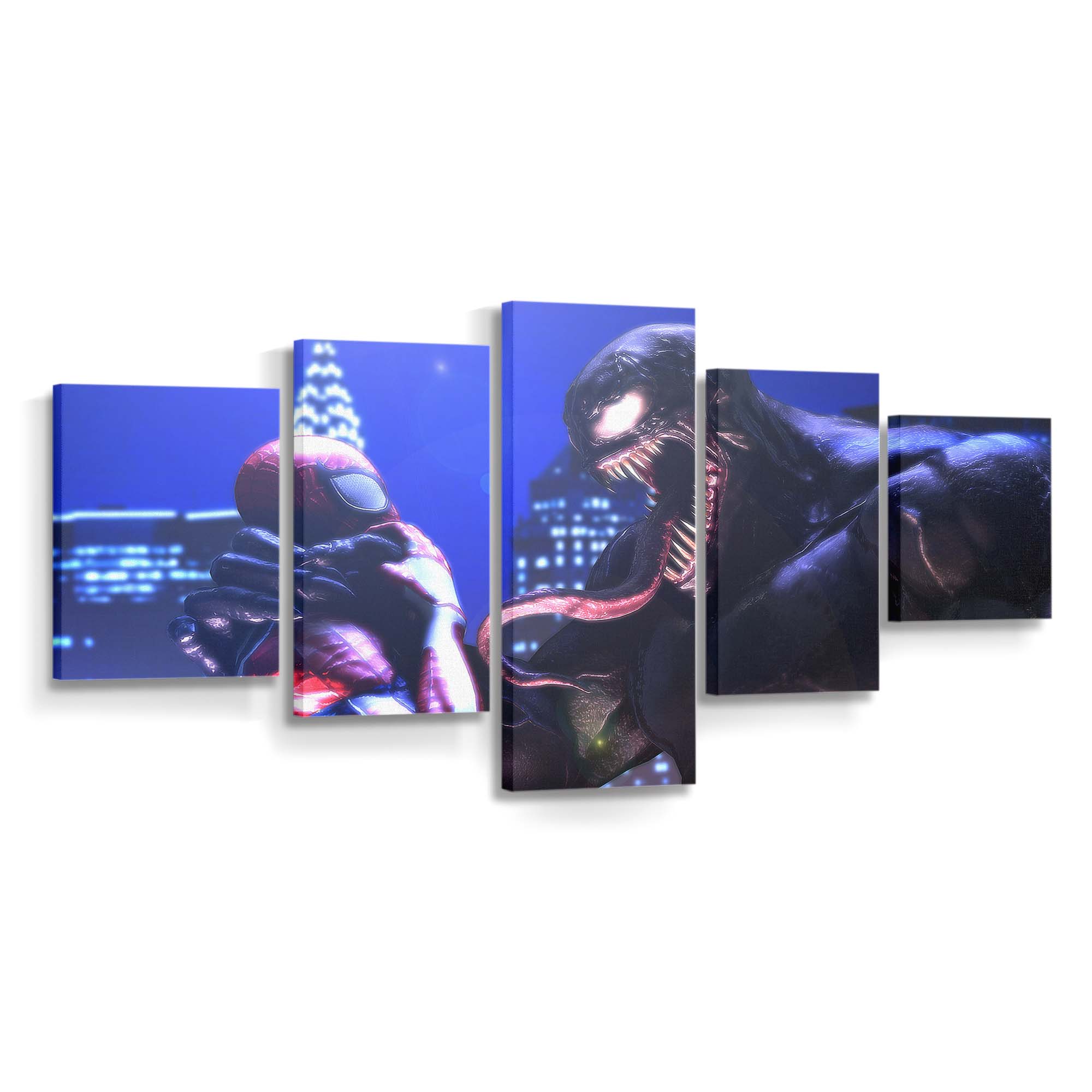 Spiderman And Venom Leinwandbilder | Wanddeko Venom Leinwandbild