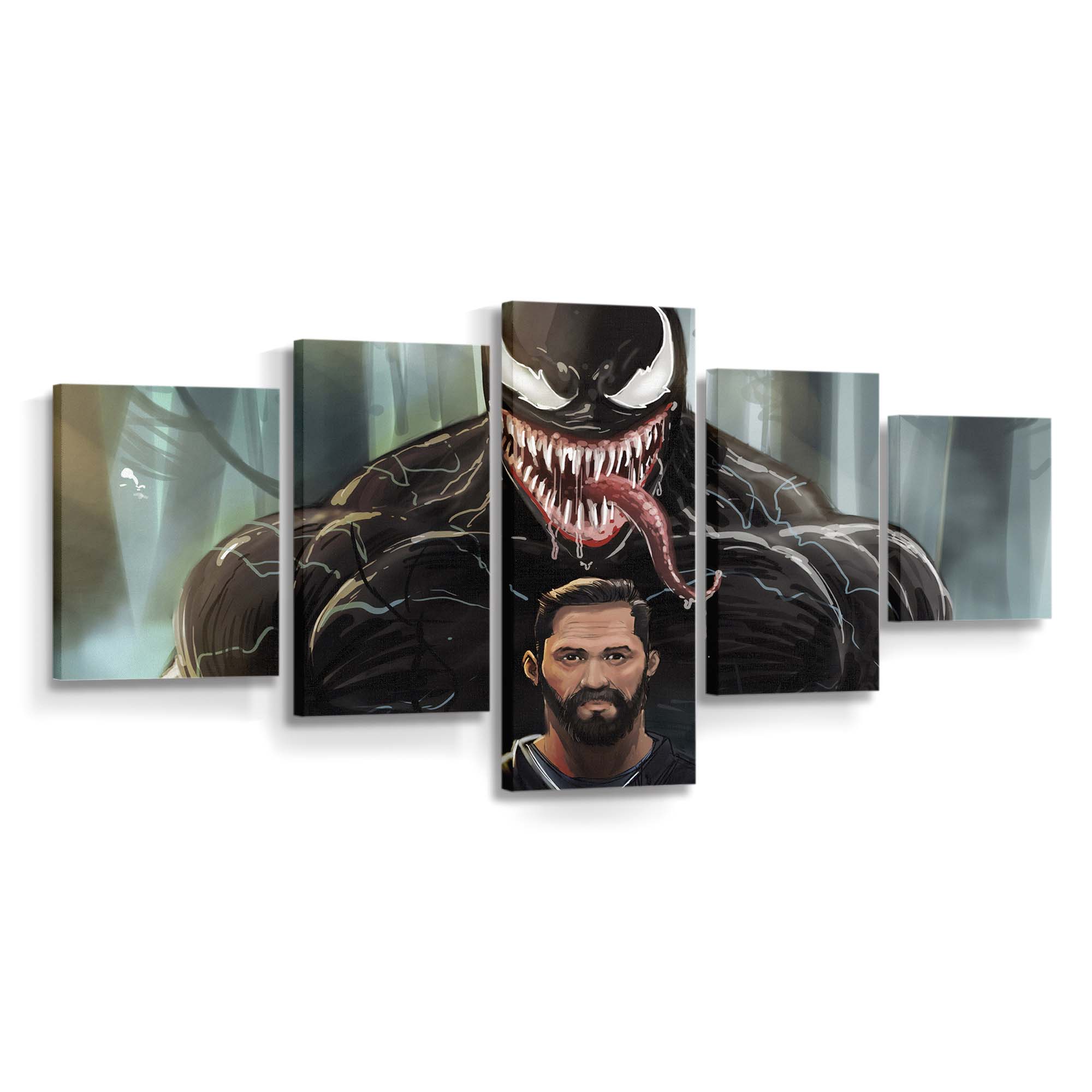 Tom Hardy Venom Leinwandbilder | Wanddeko Venom Leinwandbild