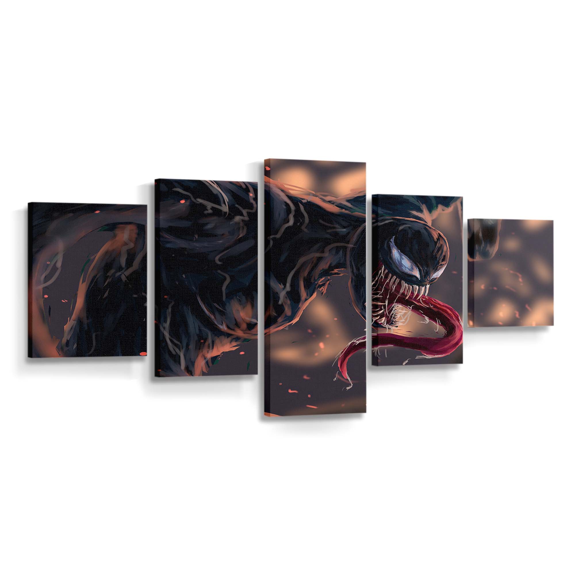 Venom Fan Artwork Leinwandbilder | Wanddeko Venom Leinwandbild