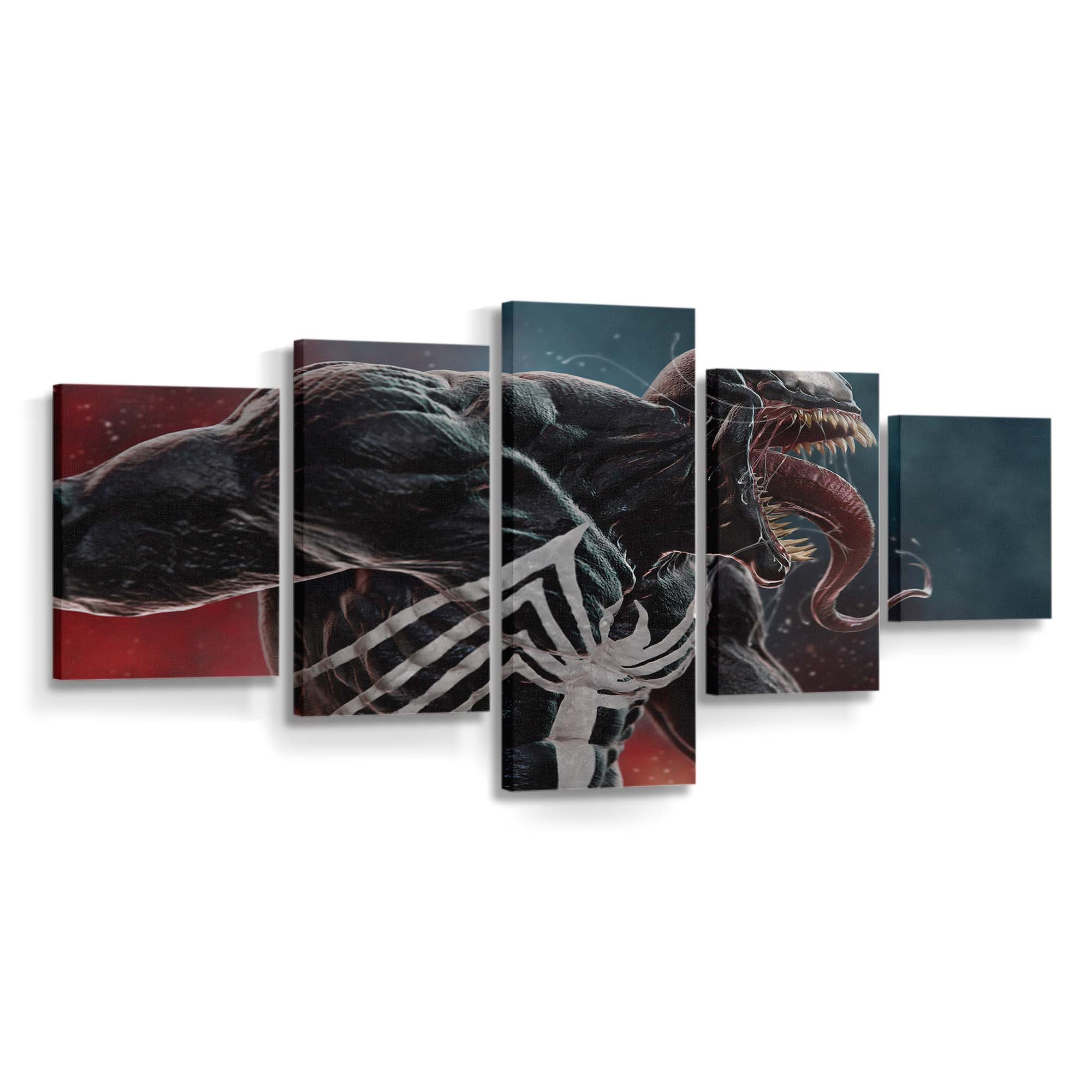 Venom Newart Leinwandbilder | Wanddeko Venom Leinwandbild