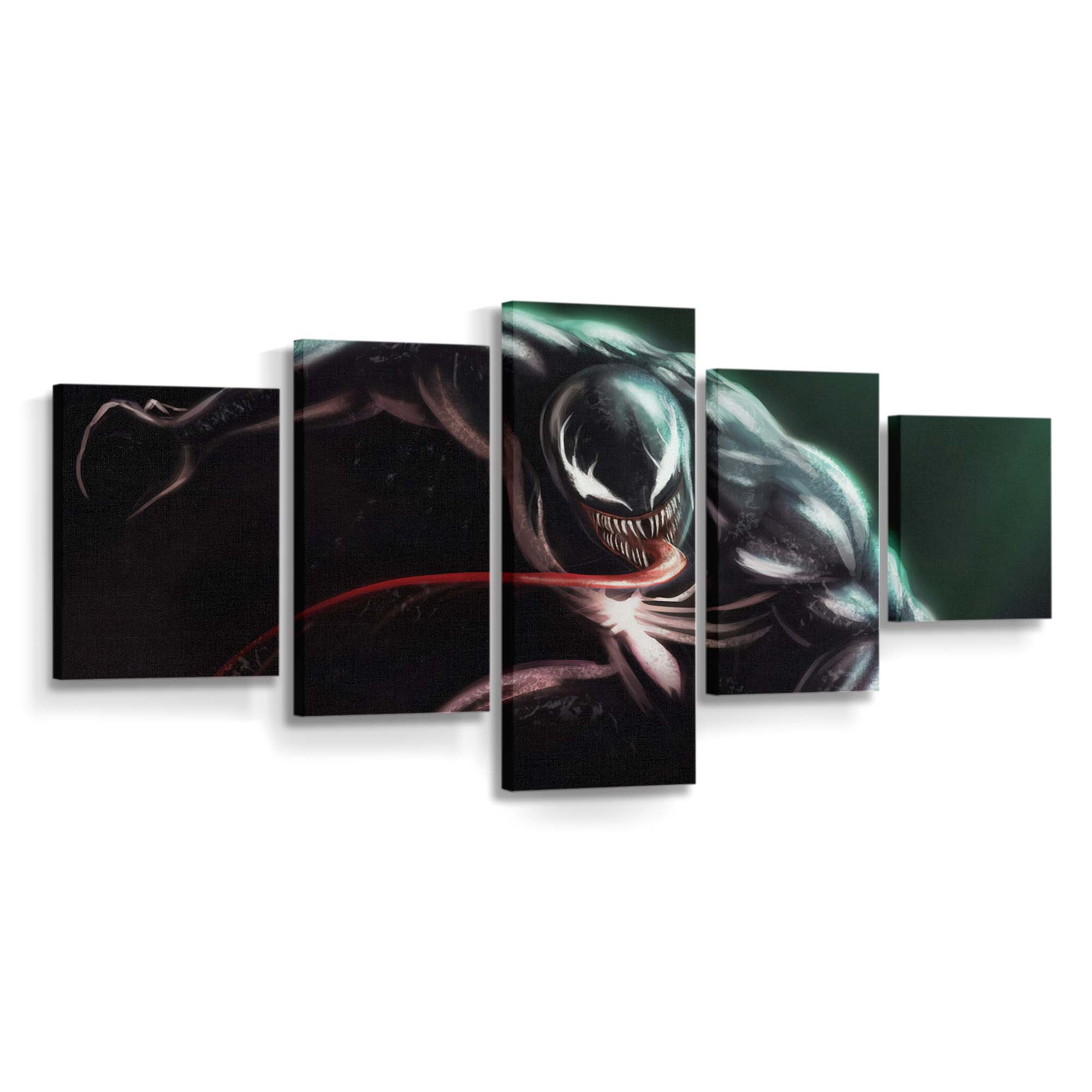 Venom newart 2 Leinwandbilder | Wanddeko Venom Leinwandbild