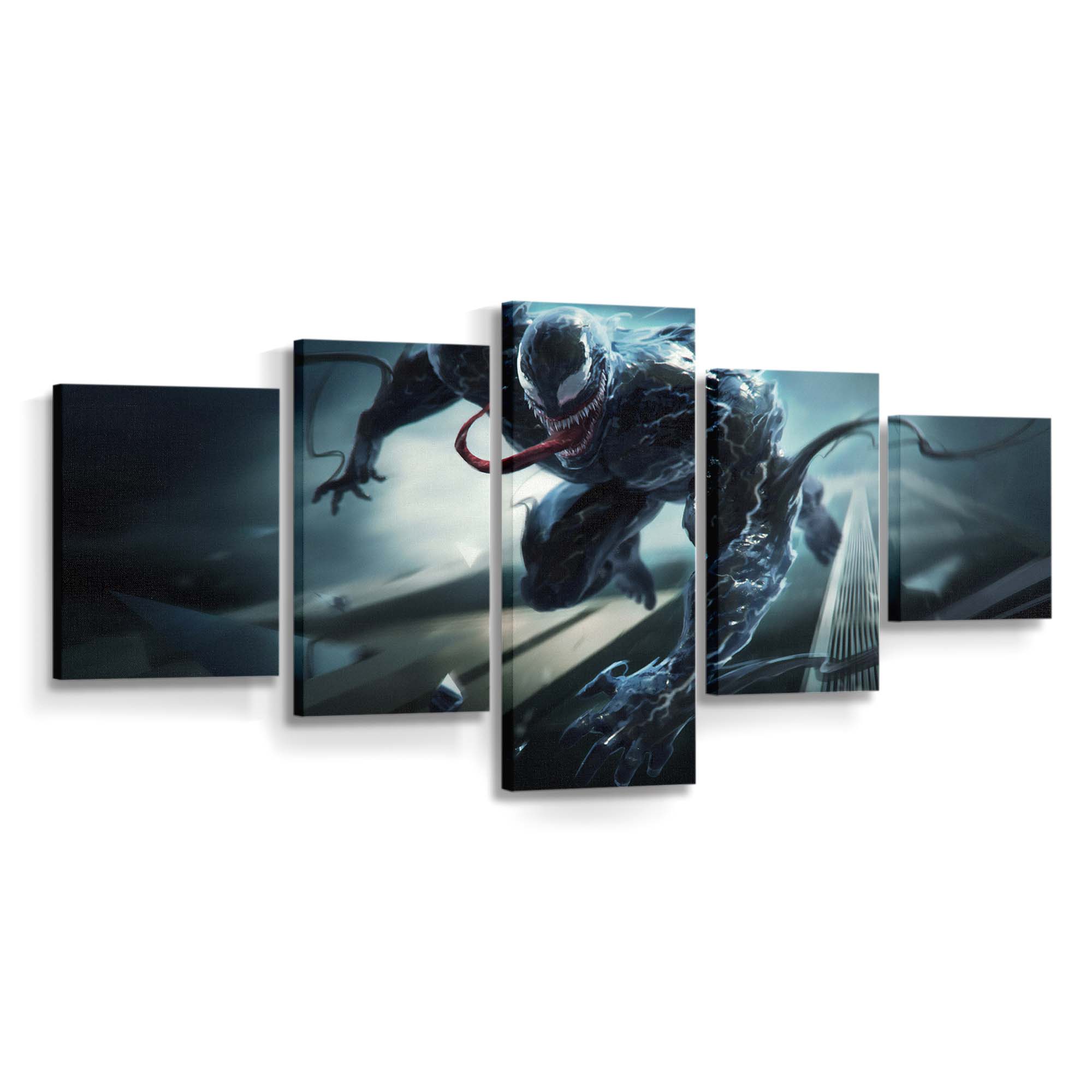 Venom Movie Artwork Leinwandbilder | Wanddeko Venom Leinwandbild