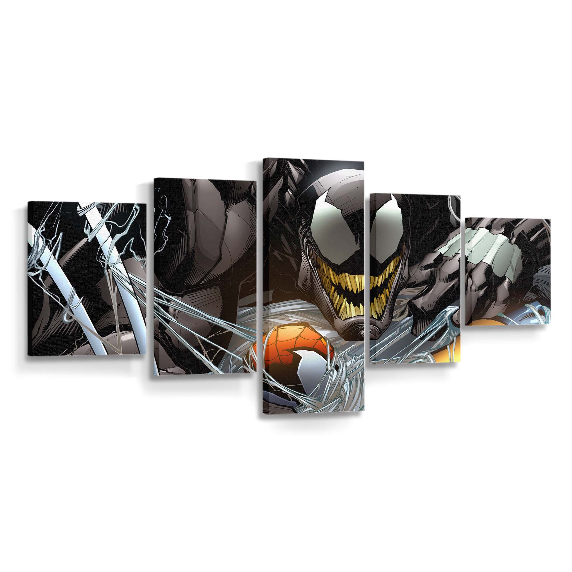 Venom Artwork 5 Leinwandbilder | Wanddeko Venom Leinwandbild