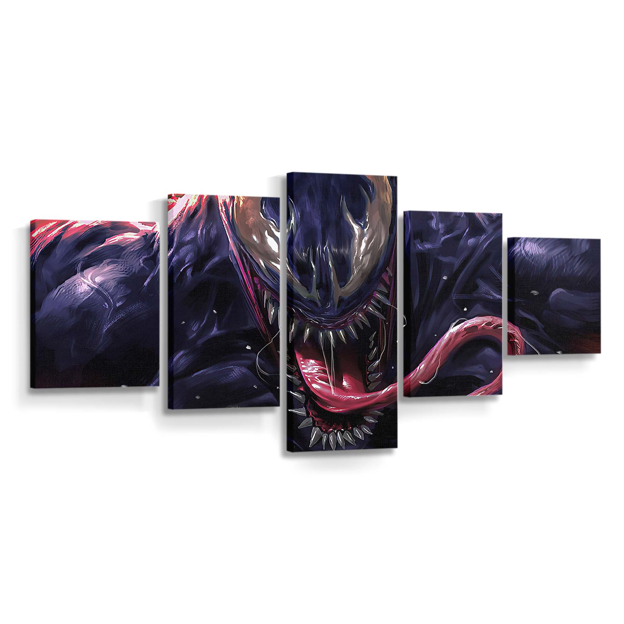Venom Big Face 2 Leinwandbilder | Wanddeko Venom Leinwandbild