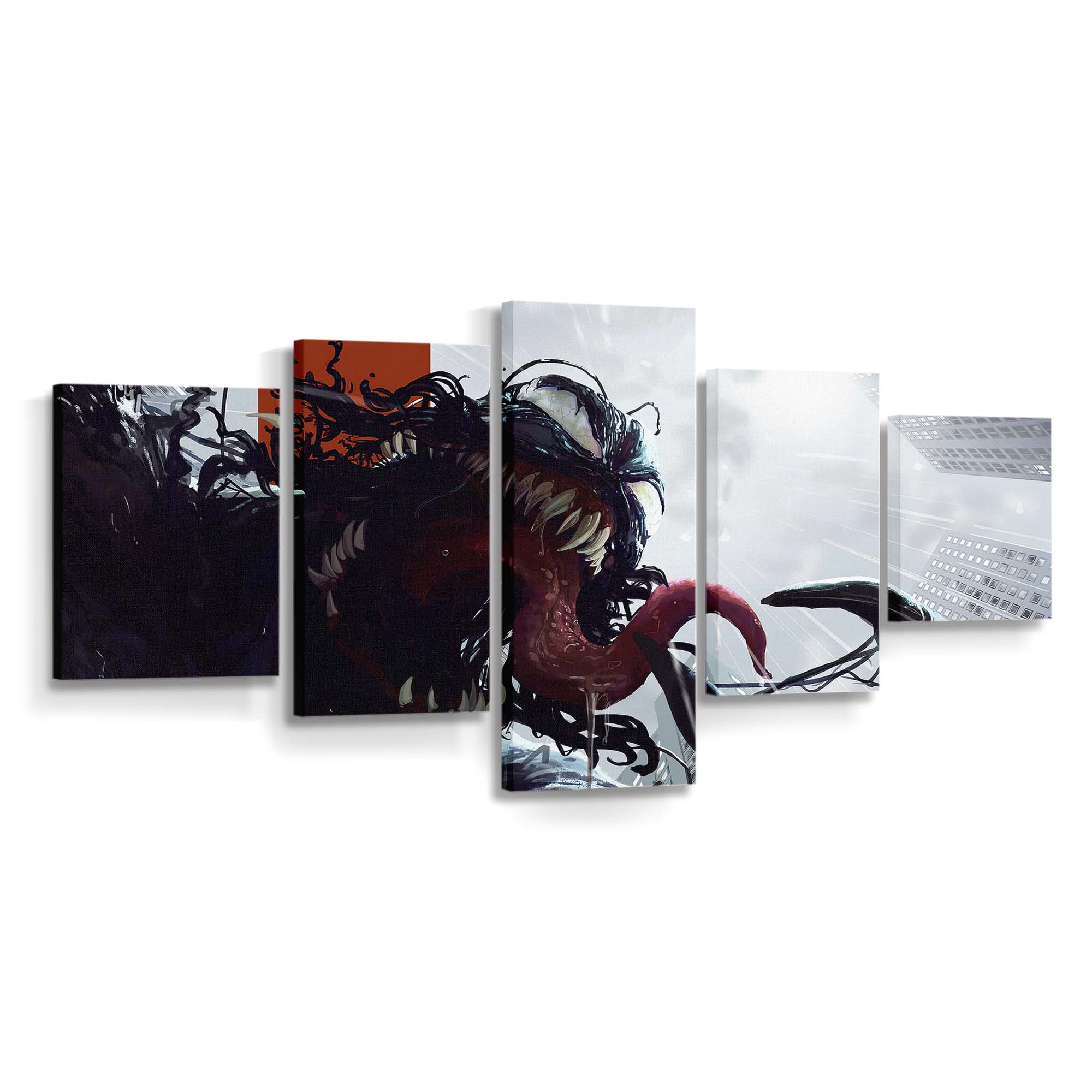 Venom Devil Art Leinwandbilder | Wanddeko Venom Leinwandbild