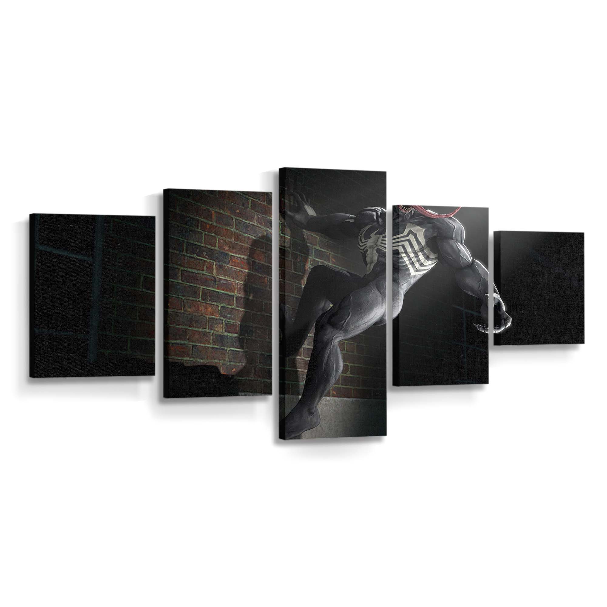 Venom In Spotlight Artwork Leinwandbilder | Wanddeko Venom Leinwandbild