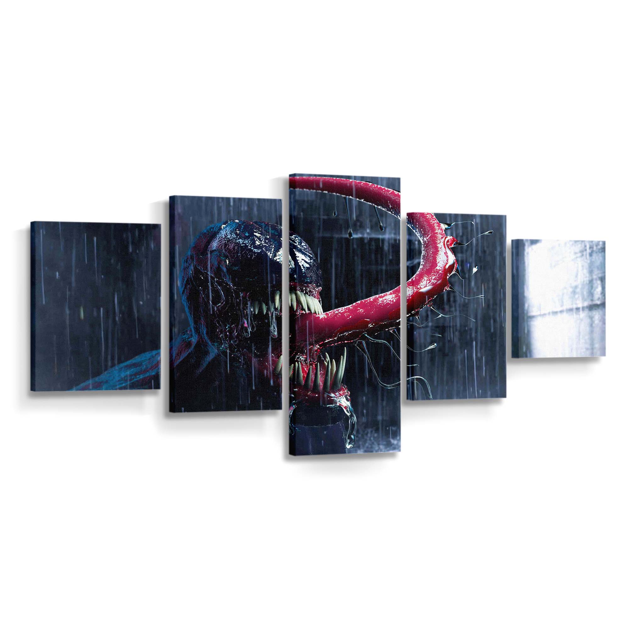 Venom In The Rain Leinwandbilder | Wanddeko Venom Leinwandbild