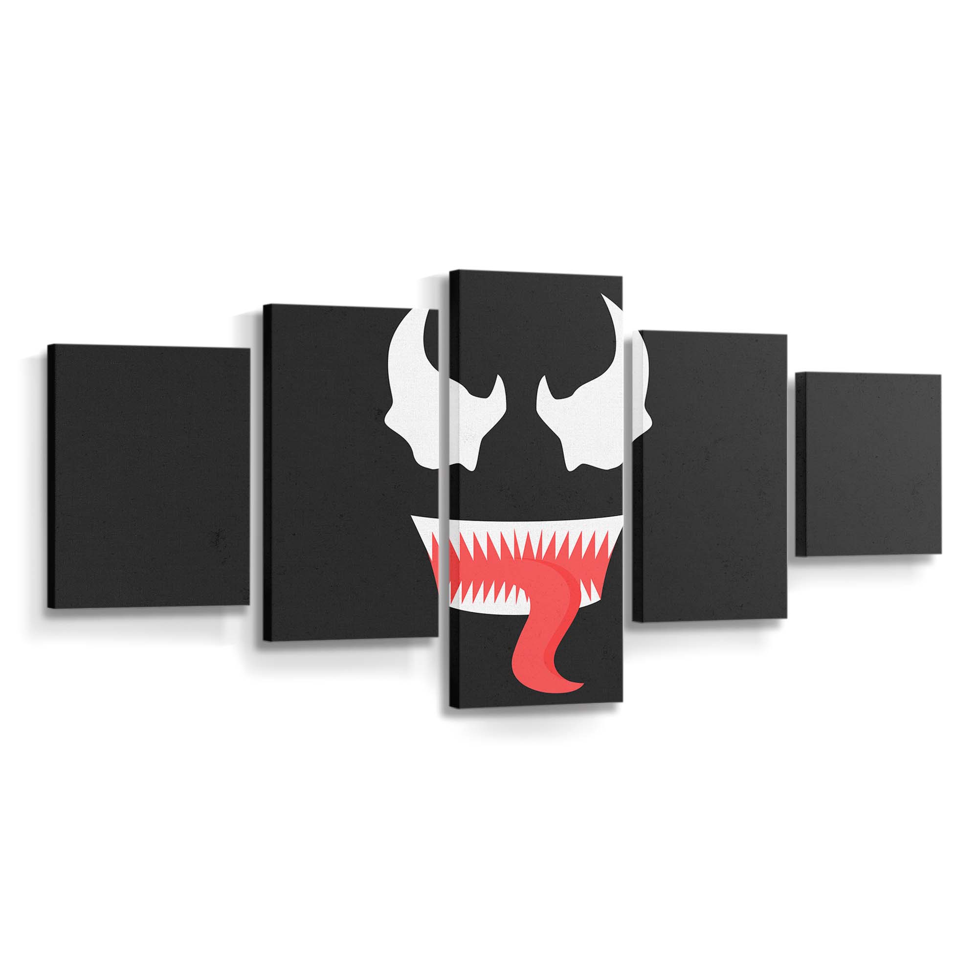 Venom Minimal Art Leinwandbilder | Wanddeko Venom Leinwandbild