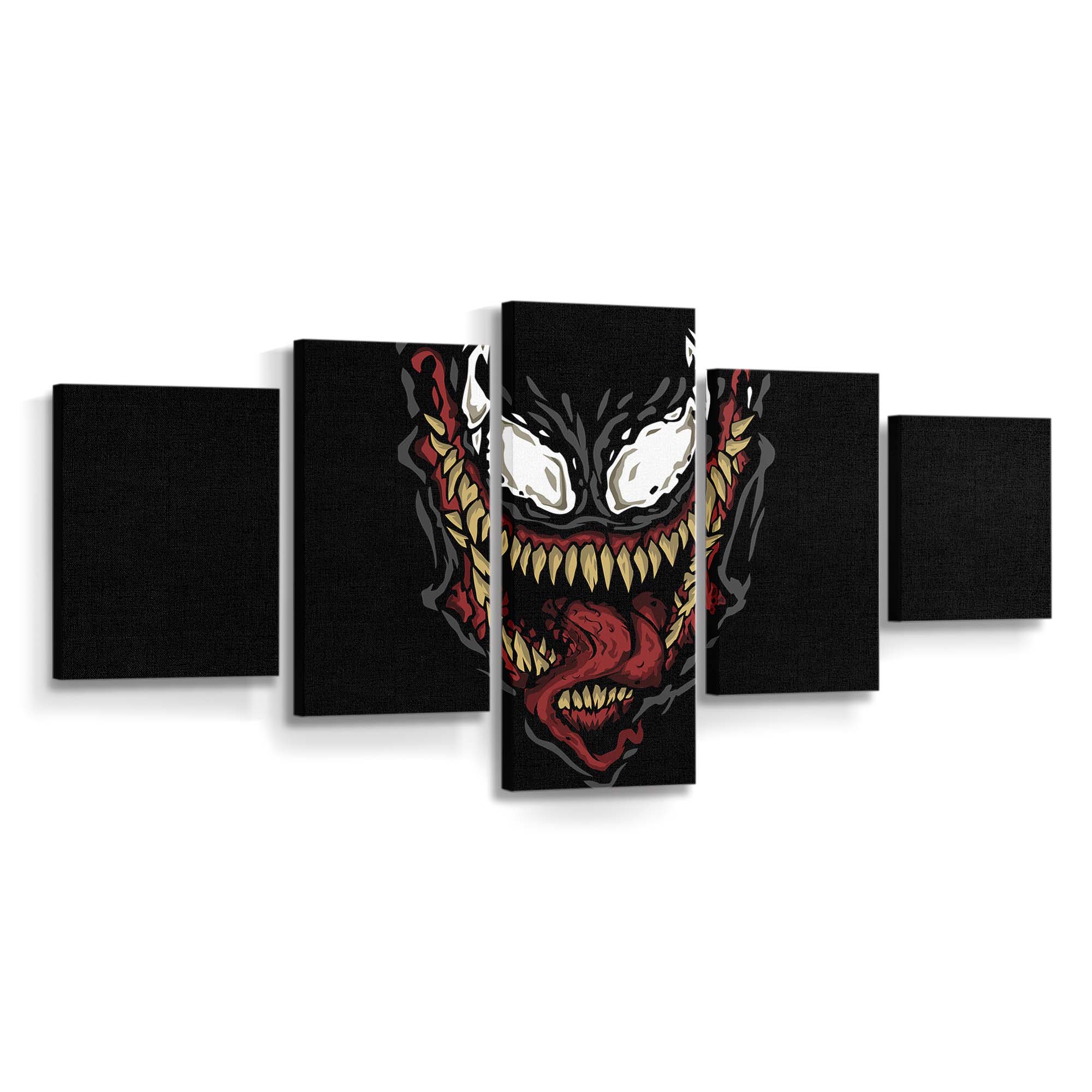 Venom Minimalism Art Leinwandbilder | Wanddeko Venom Leinwandbild