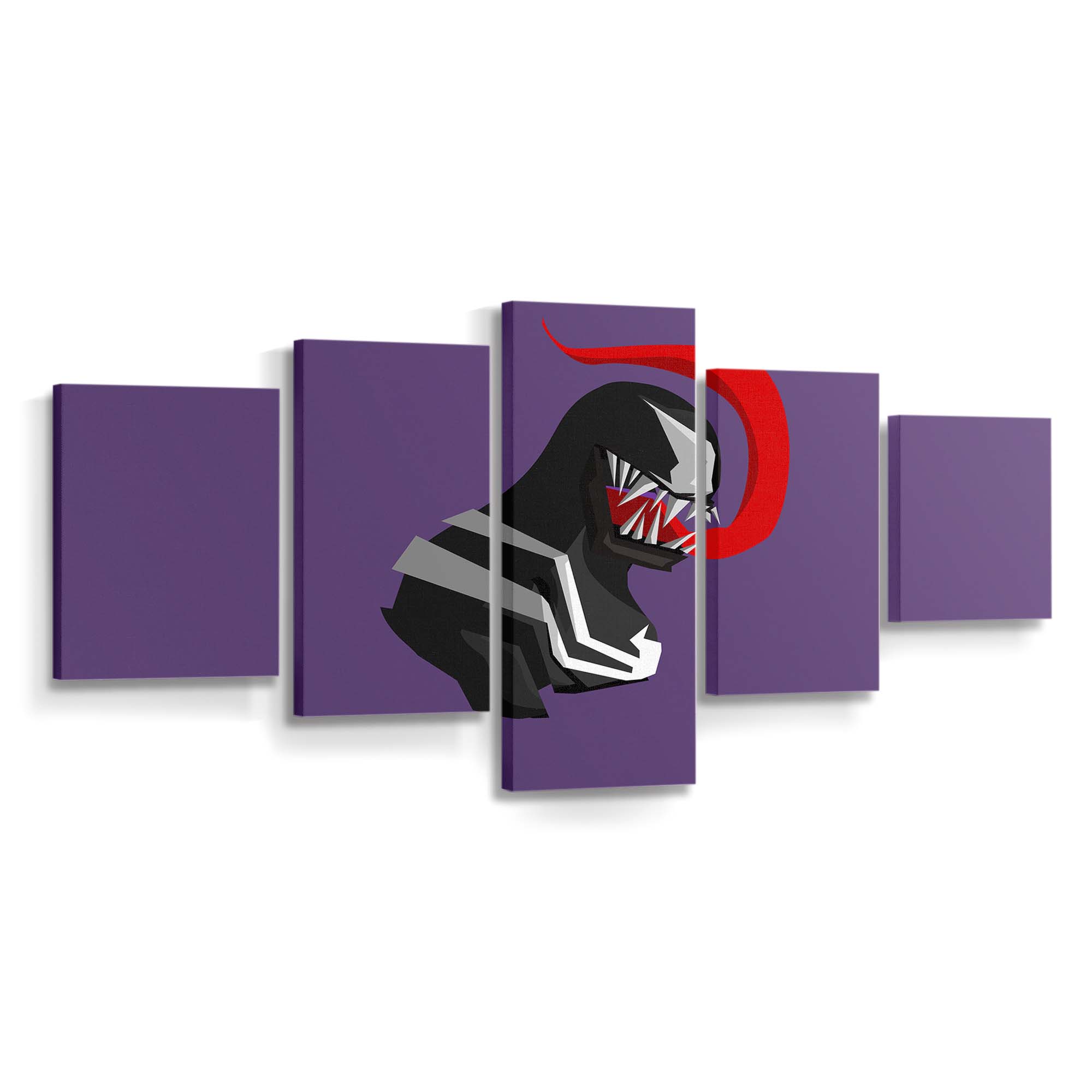 Venom Minimalist Leinwandbilder | Wanddeko Venom Leinwandbild