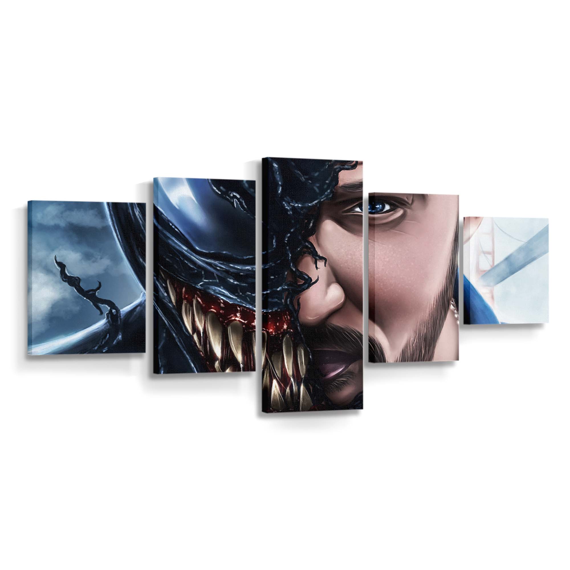 Venom Movie Artwork 2018 Leinwandbilder | Wanddeko Venom Leinwandbild