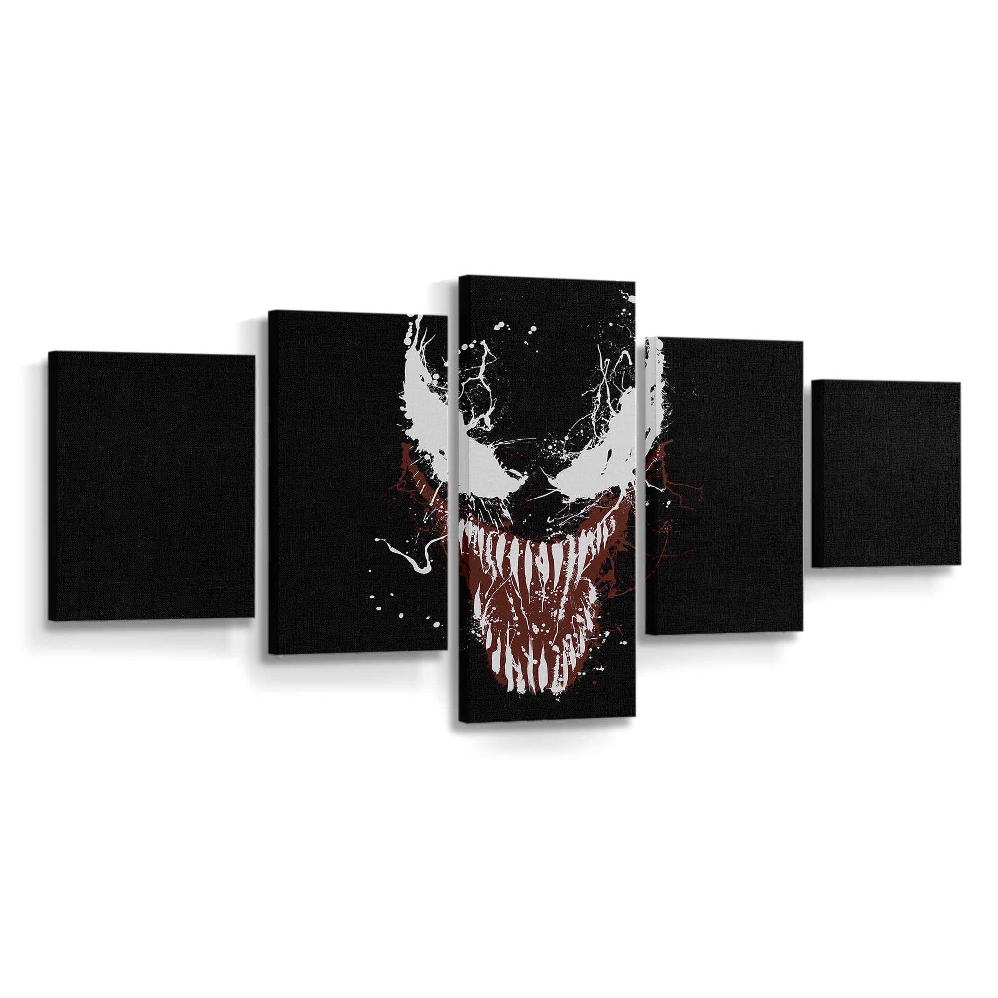 Venom Movie 2018 3 Leinwandbilder | Wanddeko Venom Leinwandbild