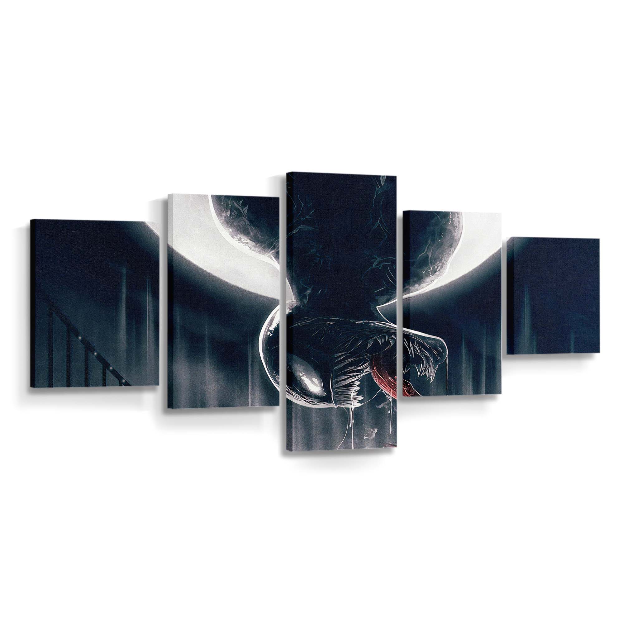 Venom Newart Hd Leinwandbilder | Wanddeko Venom Leinwandbild