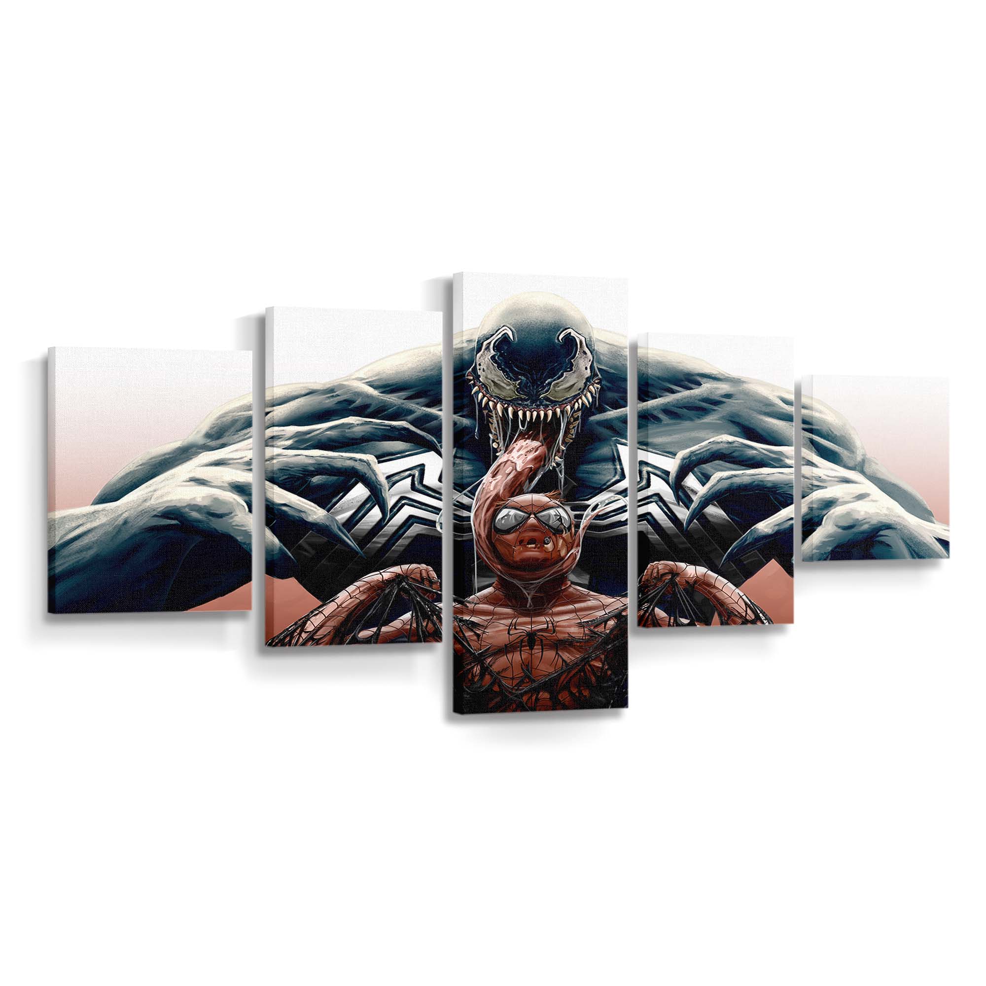 Venom Spiderman Cool Artwork Leinwandbilder | Wanddeko Venom Leinwandbild