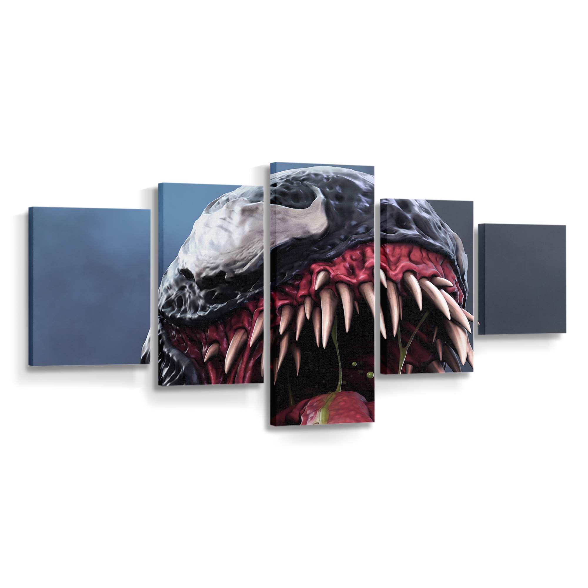 Venom Tongue Out Leinwandbilder | Wanddeko Venom Leinwandbild