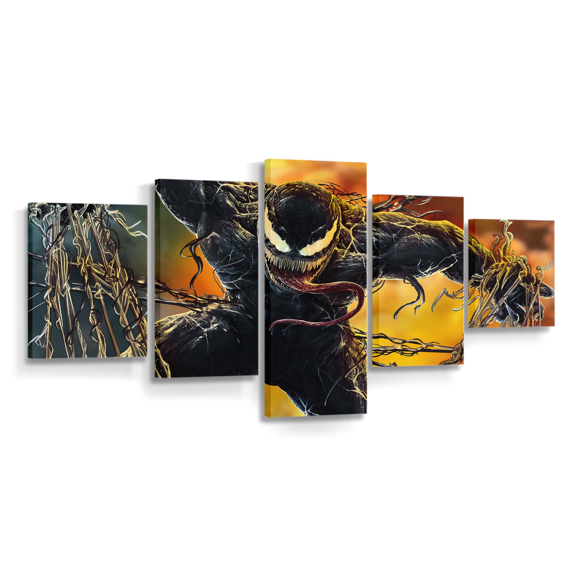 Venom Vs Riot 2023 Leinwandbilder | Wanddeko Venom Leinwandbild