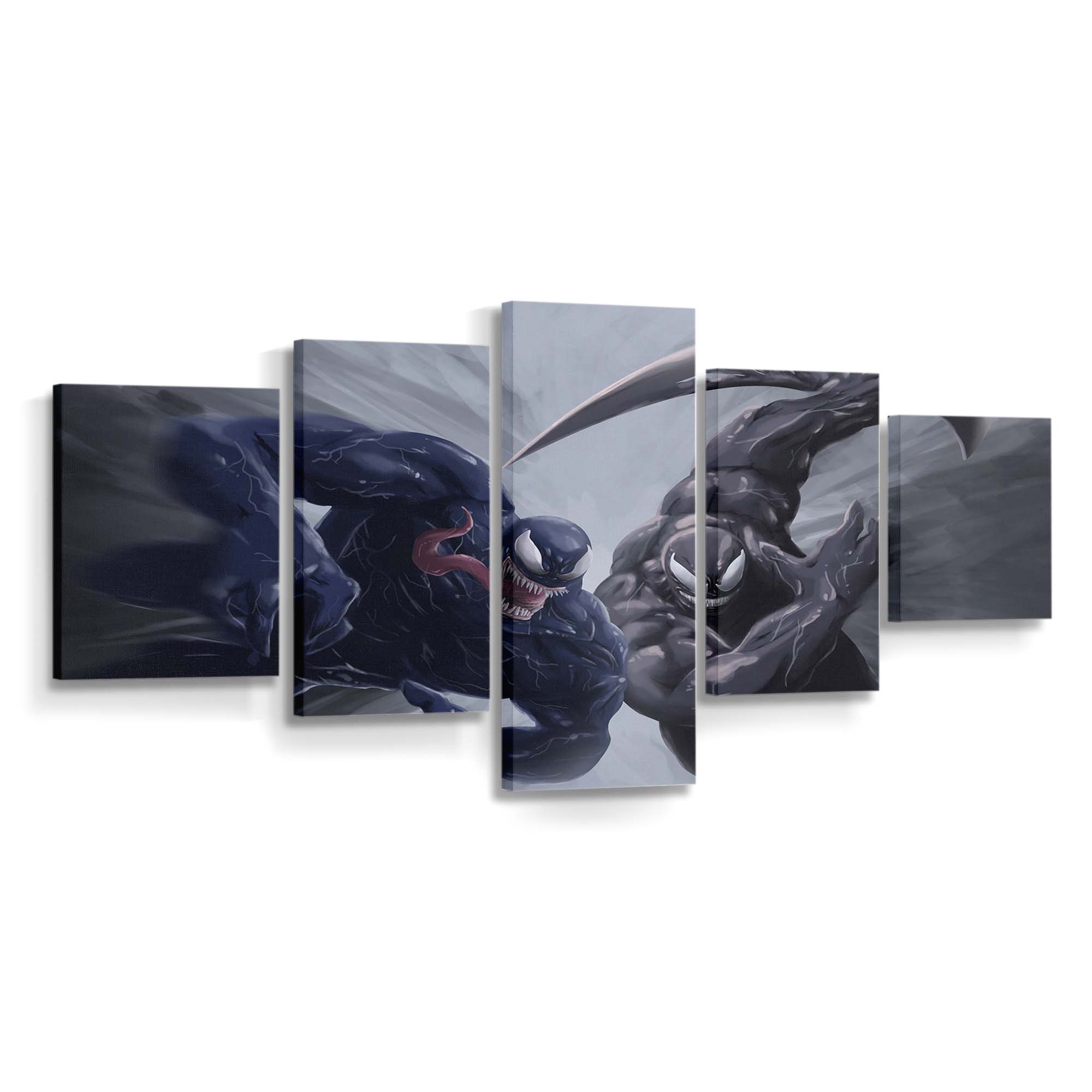 Venom Vs Riot Leinwandbilder | Wanddeko Venom Leinwandbild