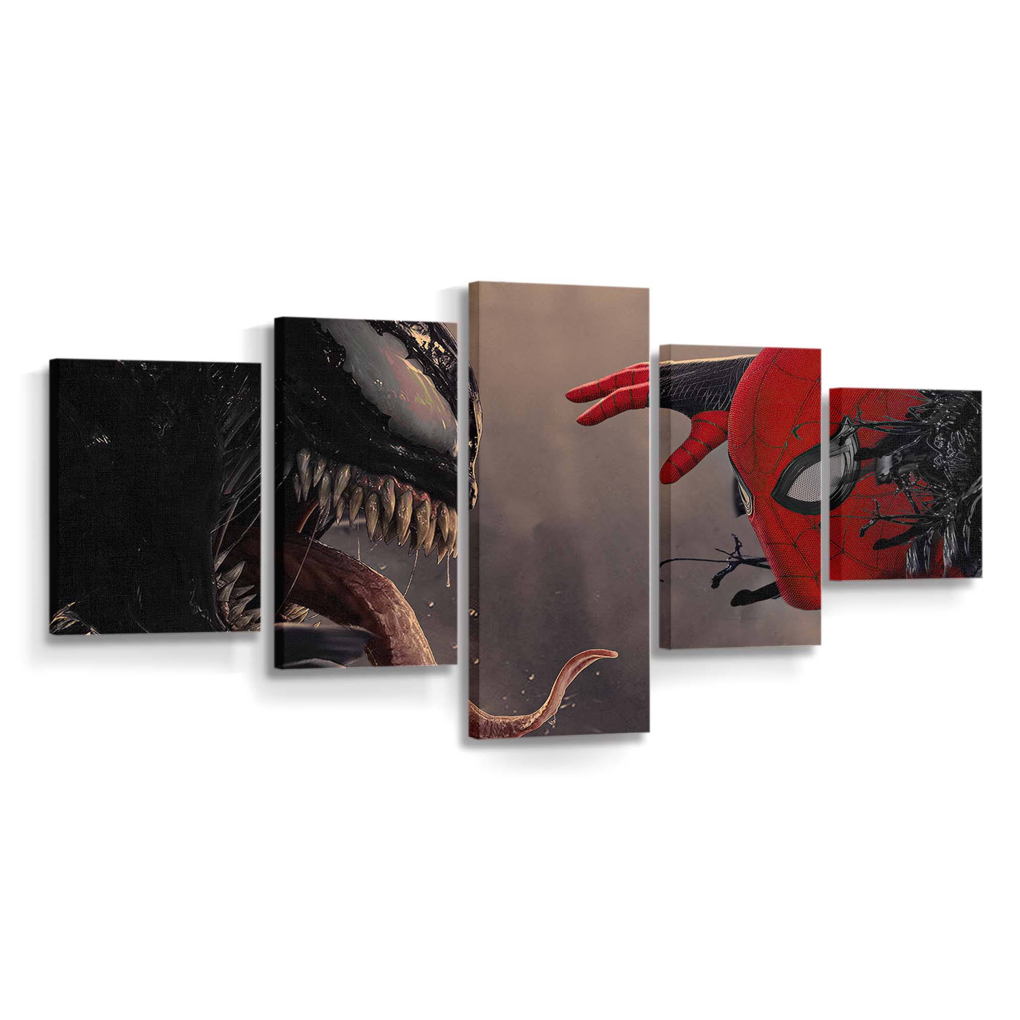 Venom X Spider Man Leinwandbilder | Wanddeko Venom Leinwandbild