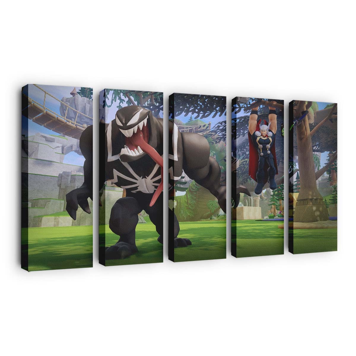 Marvel Disney Infinity Venom And Thor Leinwandbilder | Wanddeko