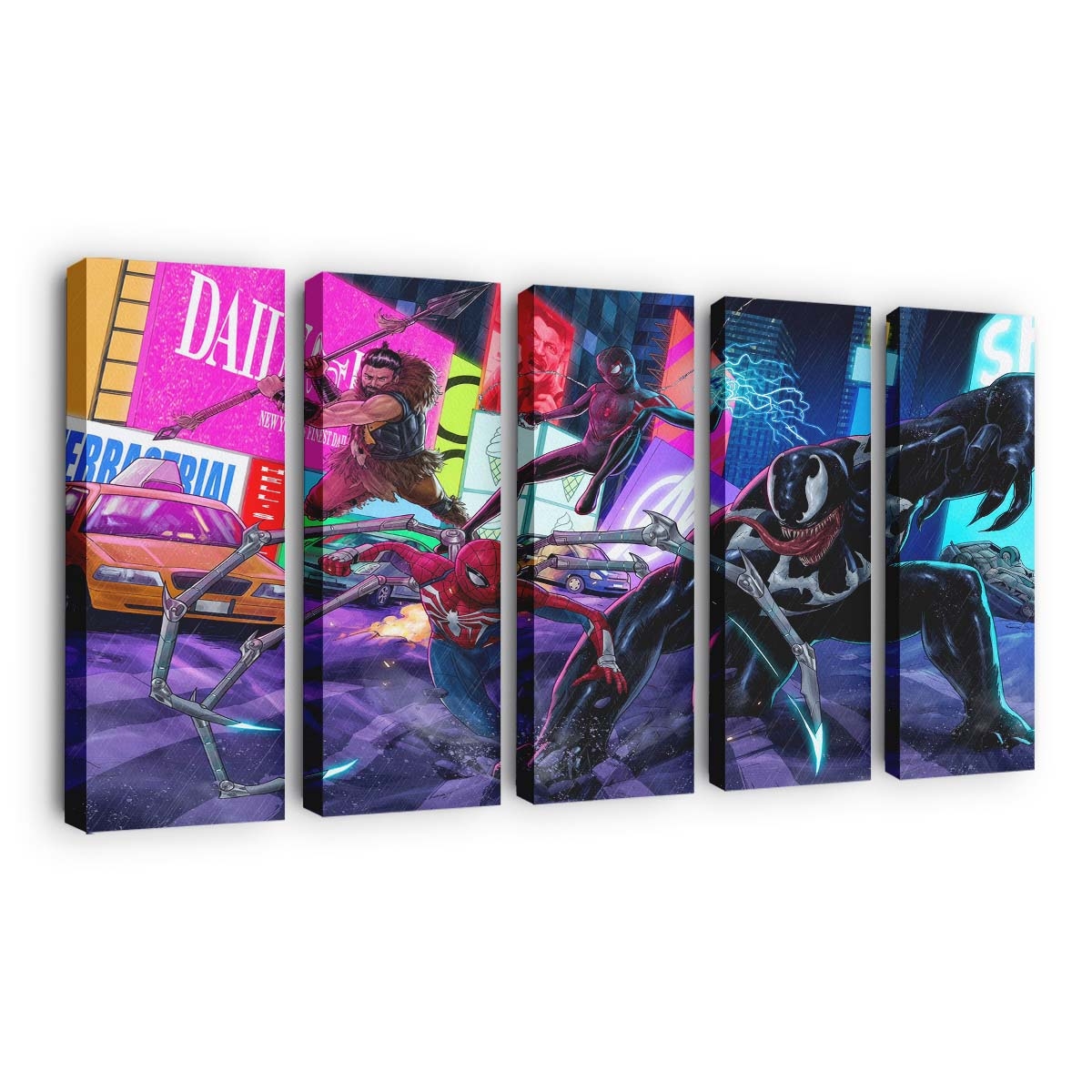 Marvel Spider Man 2 Artwork Leinwandbilder | Wanddeko