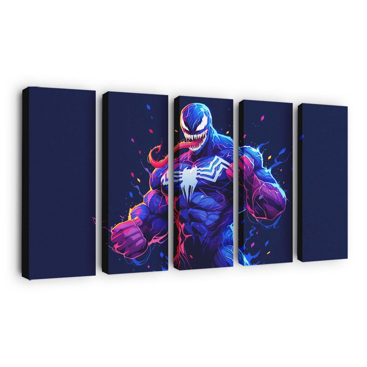 Minimalistic Menace Venom Leinwandbilder | Wanddeko