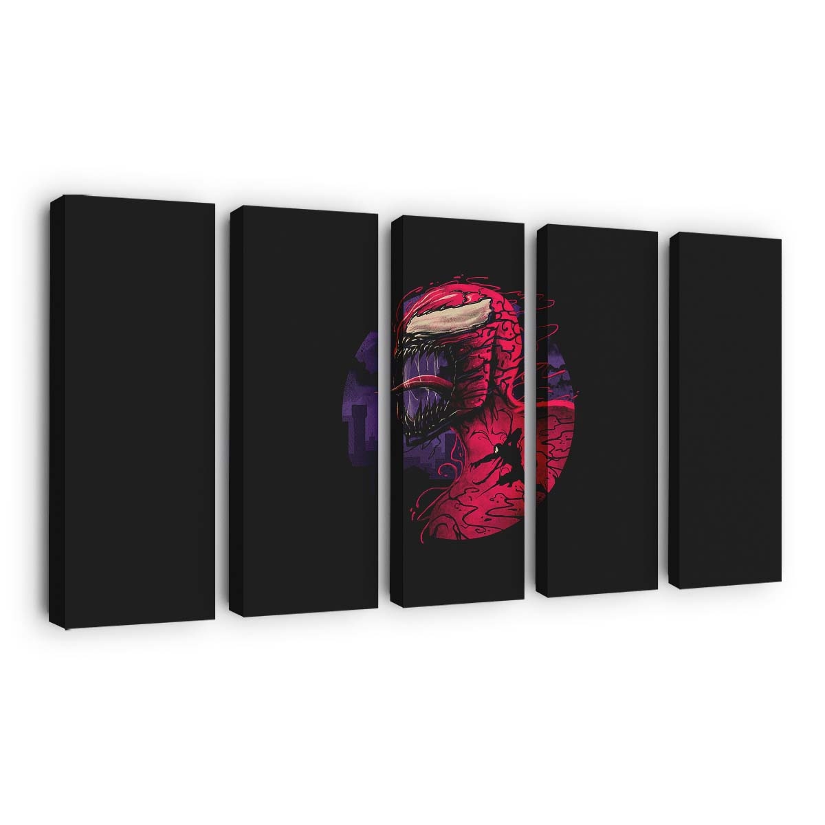 Red Venom Dark Leinwandbilder | Wanddeko