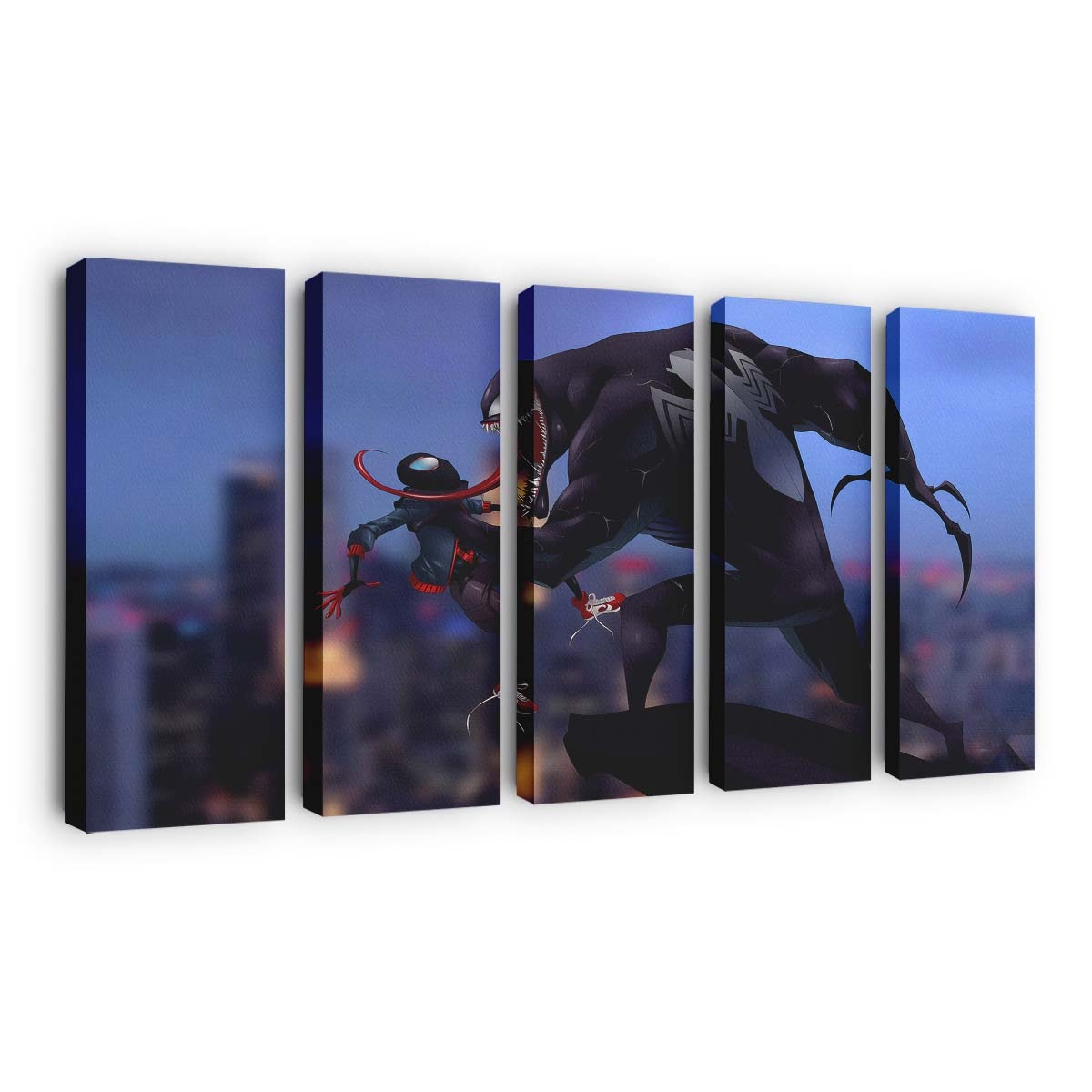 Spider Man And Venom Leinwandbilder | Wanddeko