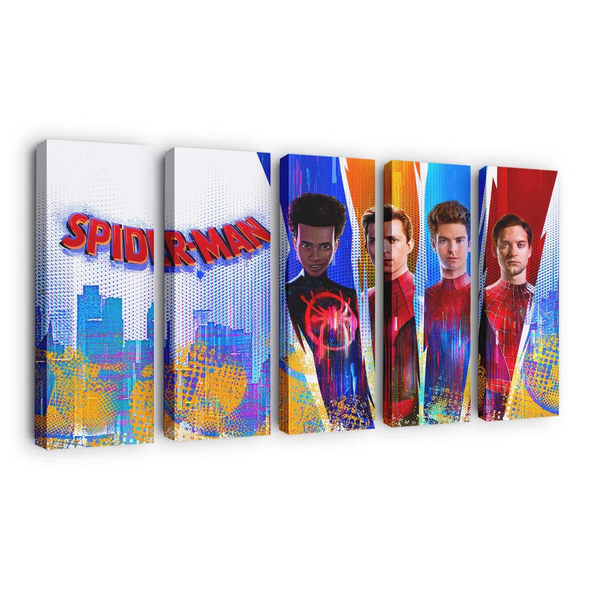 Spider Man Film Collection Cover Leinwandbilder | Wanddeko