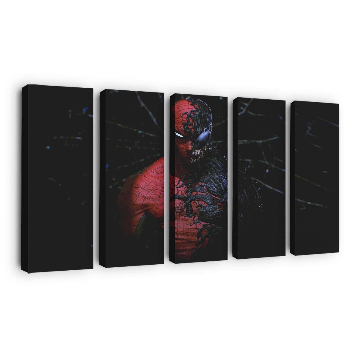 Spider Man Inside Venom Leinwandbilder | Wanddeko