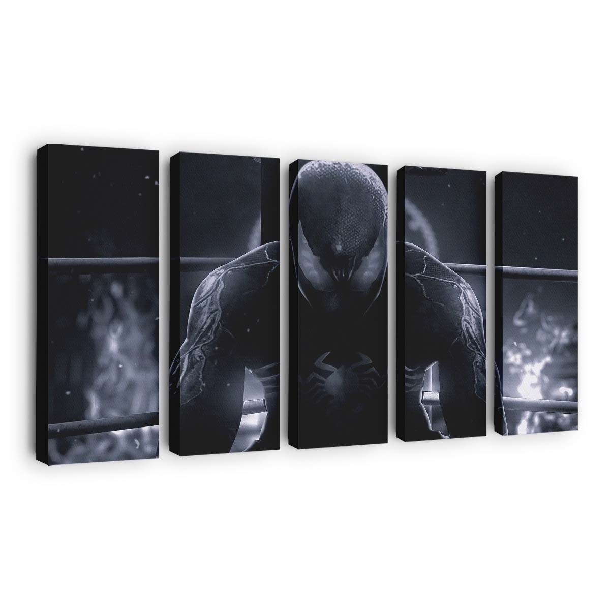 Spiderman Dark Venom Leinwandbilder | Wanddeko