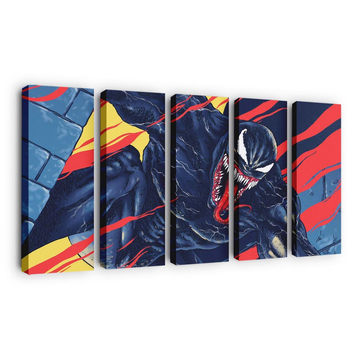 Venom Take Over City Leinwandbilder | Wanddeko