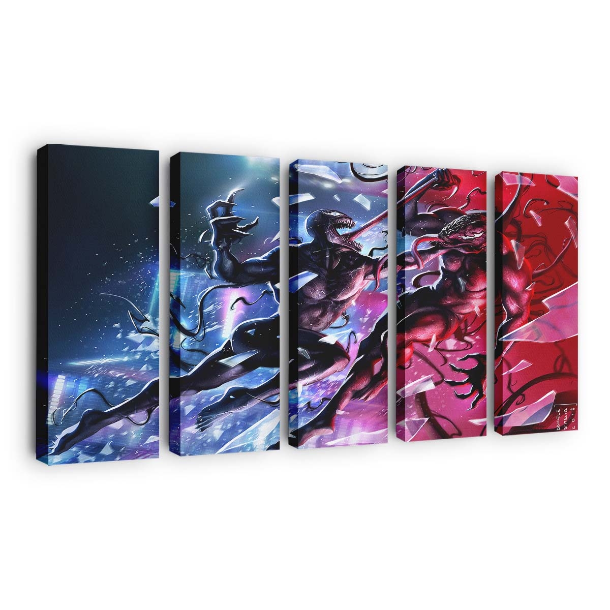 Venom Vs Carnage Leinwandbilder | Wanddeko