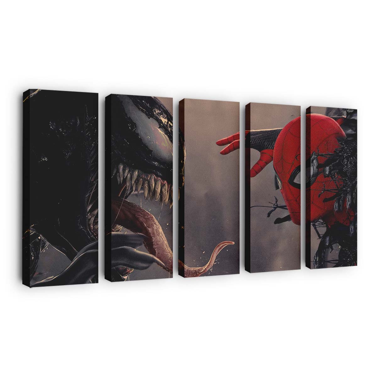 Venom X Spider Man Leinwandbilder | Wanddeko