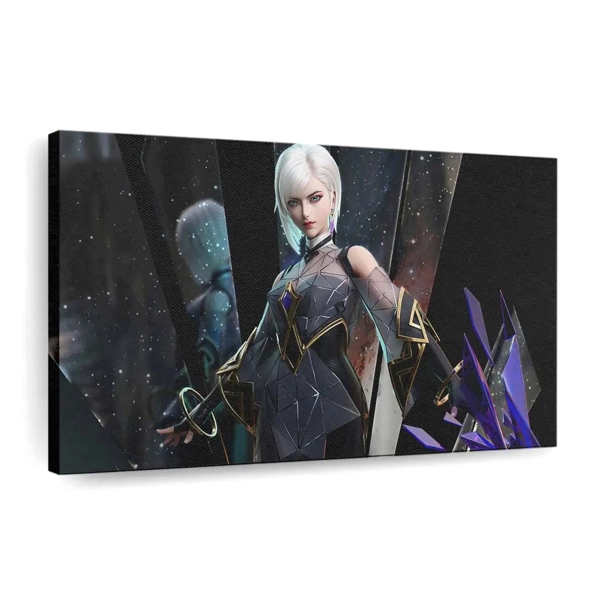Anime Digital Art Anime Madchen - Leinwand - Leinwandbilder