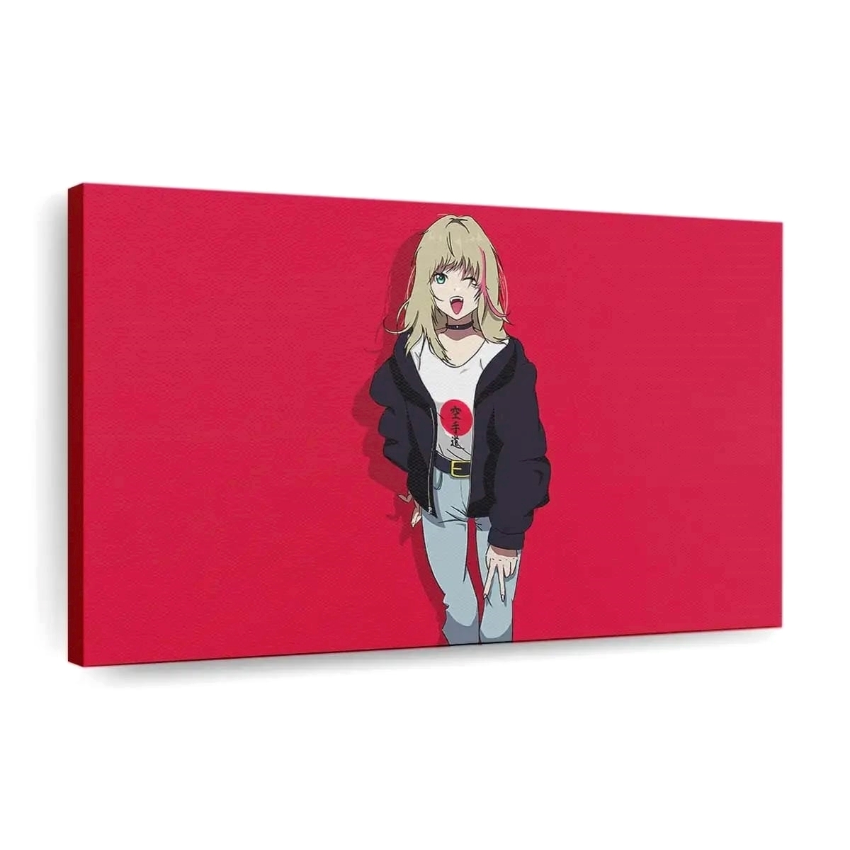 Rika Kawai Anime Madchen - Leinwand - Leinwandbilder