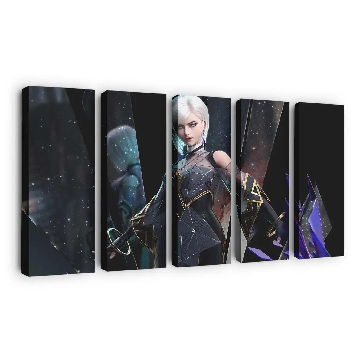 Anime Digital Art Anime Madchen - Leinwand - Leinwandbilder