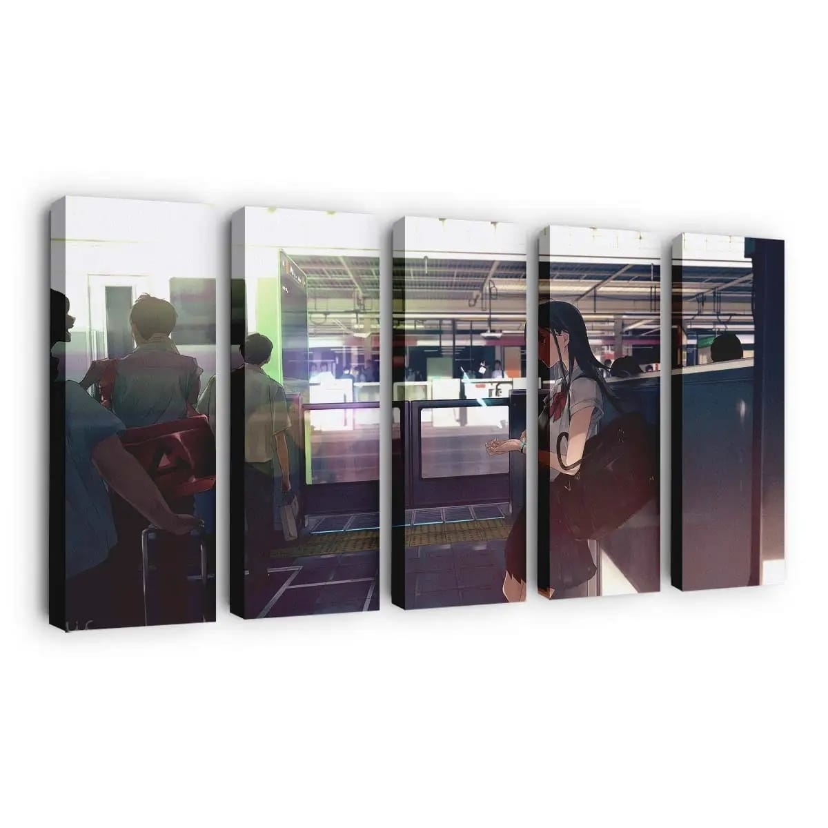 Anime Girl After School Anime Madchen - Leinwand - Leinwandbilder