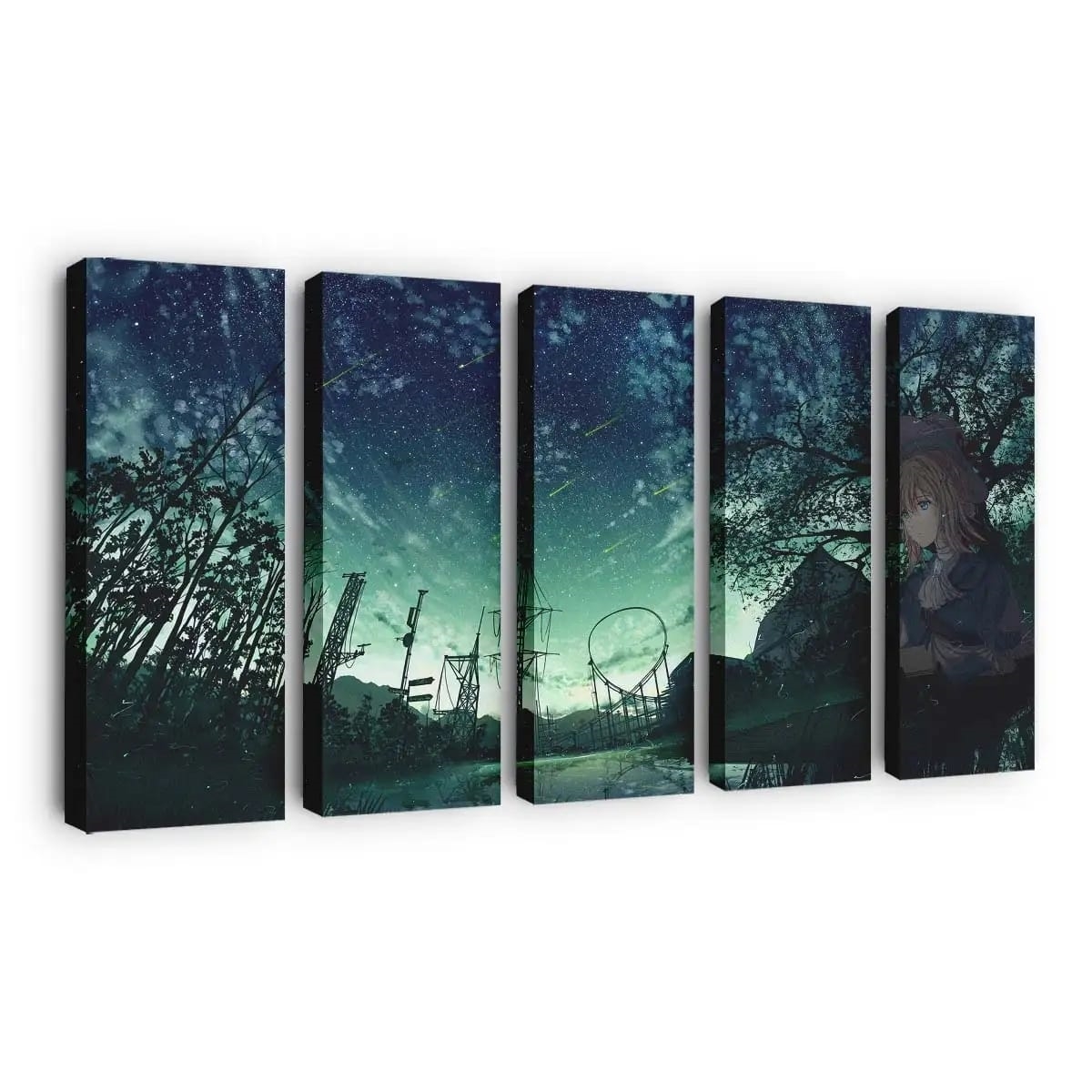 Anime Violet Evergarden Anime Madchen - Leinwand - Leinwandbilder